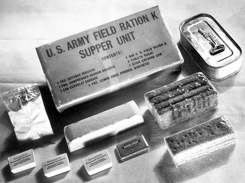 Click 1941 on the Discovery row for a K-ration picture
