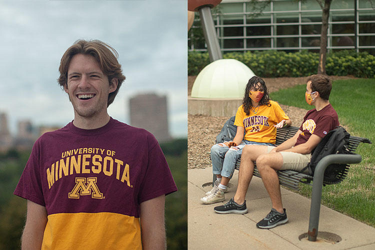 Students on the University of Minnesota Twin Cities campus